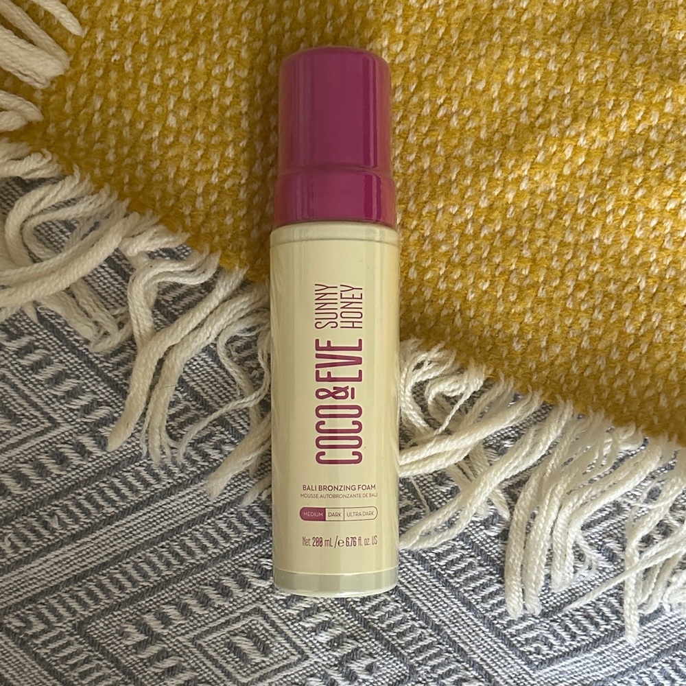 *sealed* Coco & Eve Sunny Honey Bronzing Foam - Purple and Cream